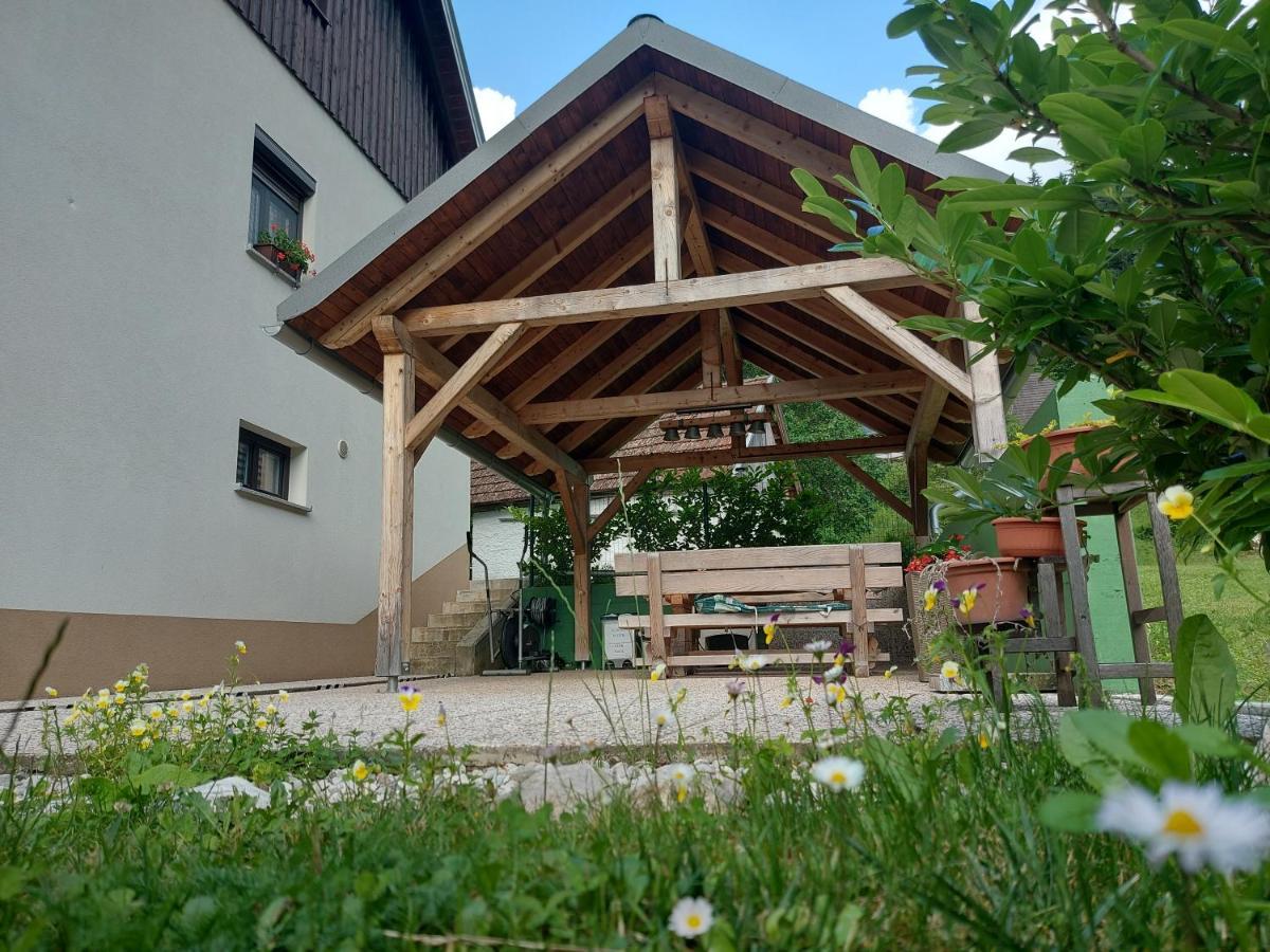 Apartmaji Katrc Soča المظهر الخارجي الصورة