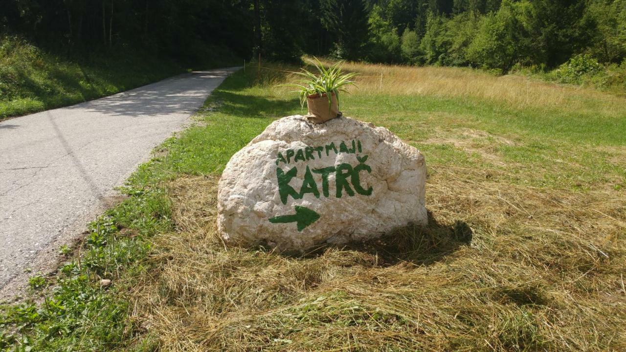 Apartmaji Katrc Soča المظهر الخارجي الصورة
